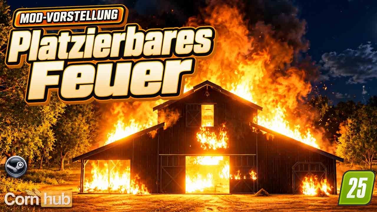 LS25 Platzierbares Feuer – Feuerstelle für Roleplay & Einsätze