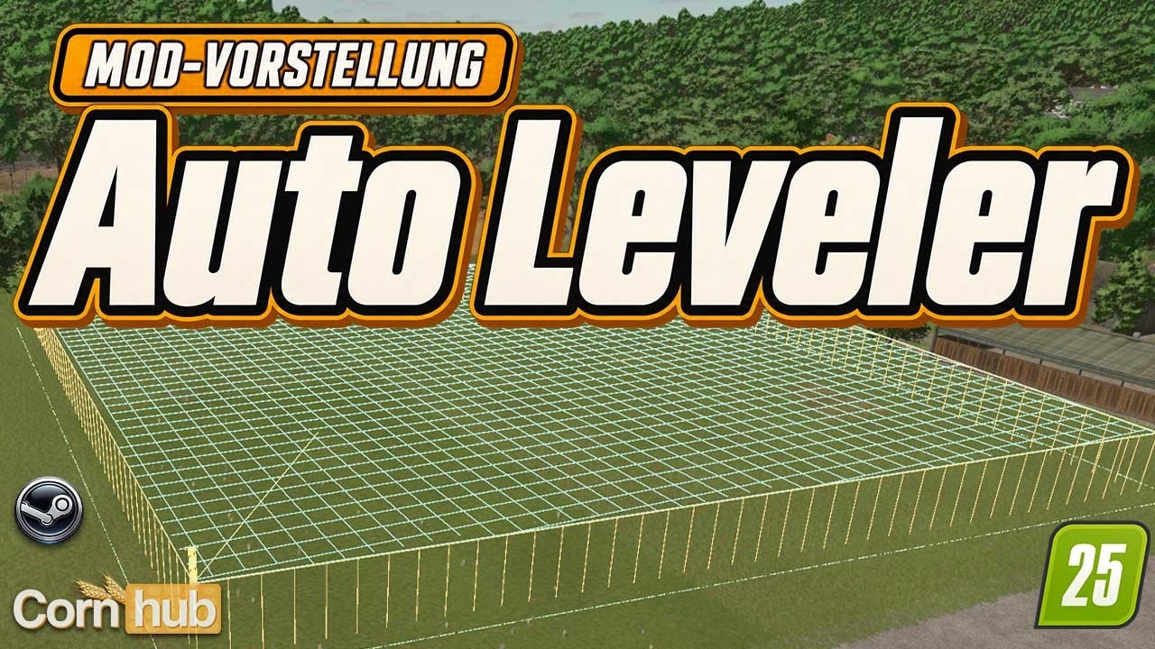 LS25 Auto Leveler – Flächen und Rampen präzise einebnen