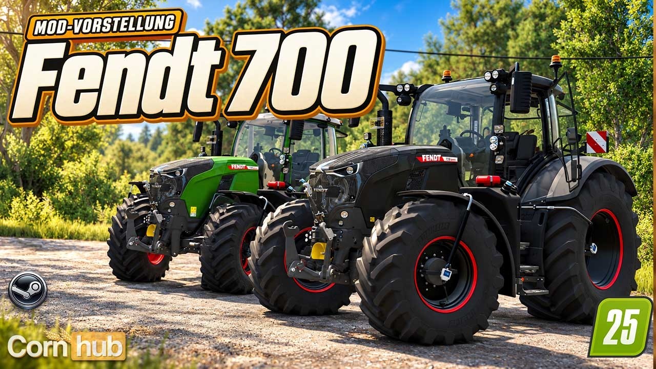 LS25 Fendt 700 – Neue Physik, Sound und viele Konfigurationen