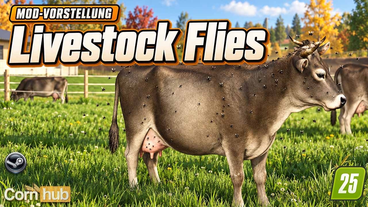 LS25 Livestock Flies – Fliegenschwärme für Nutztiere