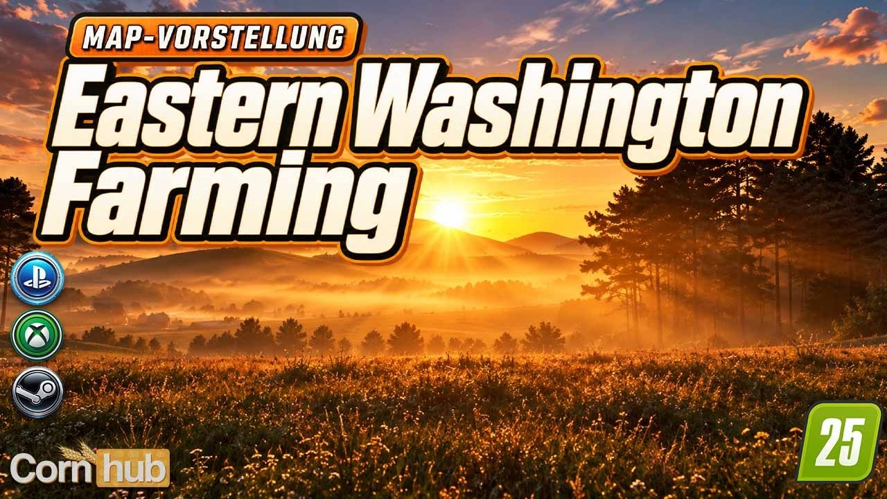 LS25 Eastern Washington Farming – US-Map mit Multifrucht