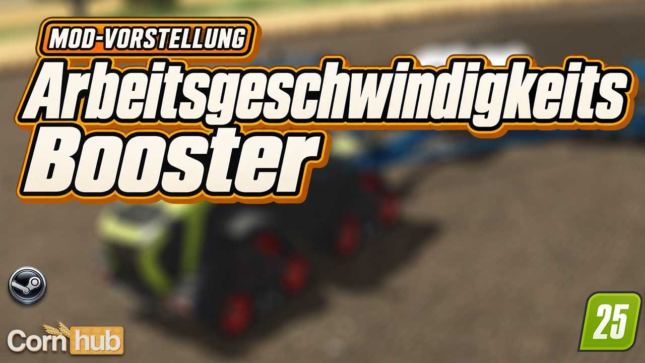 LS25 Arbeitsgeschwindigkeits Booster – Bis 25 km/h arbeiten