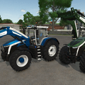 Neuer Großtraktor MF mit Frontlader