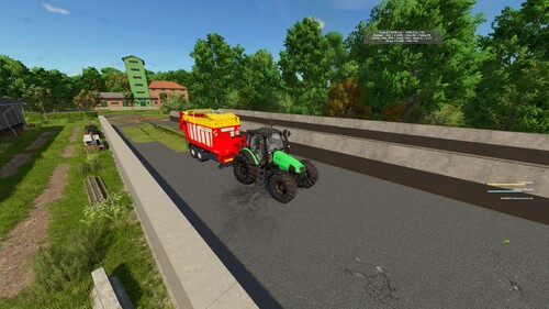 entspannt grassilo fahren